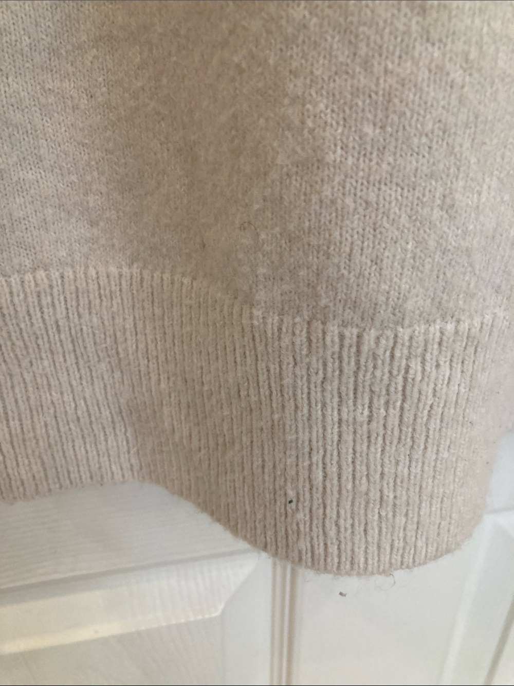 H&M Red and Cream Patterned Knit Sweater - Picture 7 of 10